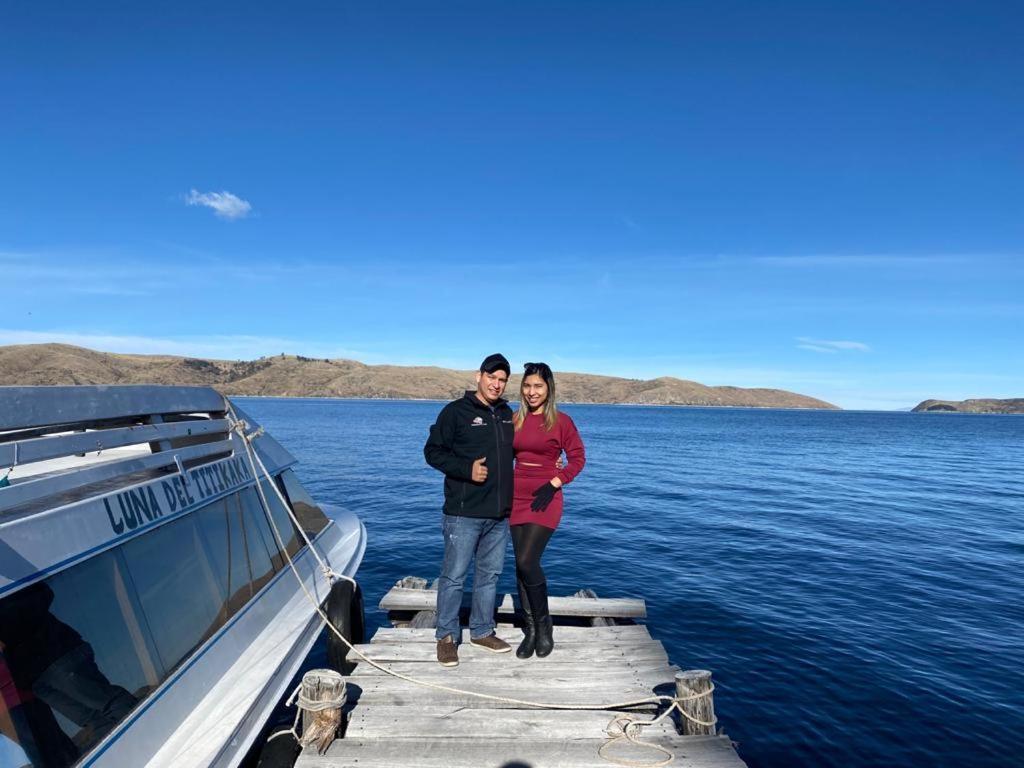 Hotel Hostal Luna Del Titikaka En Isla De La Luna Bolivia Zewnętrze zdjęcie