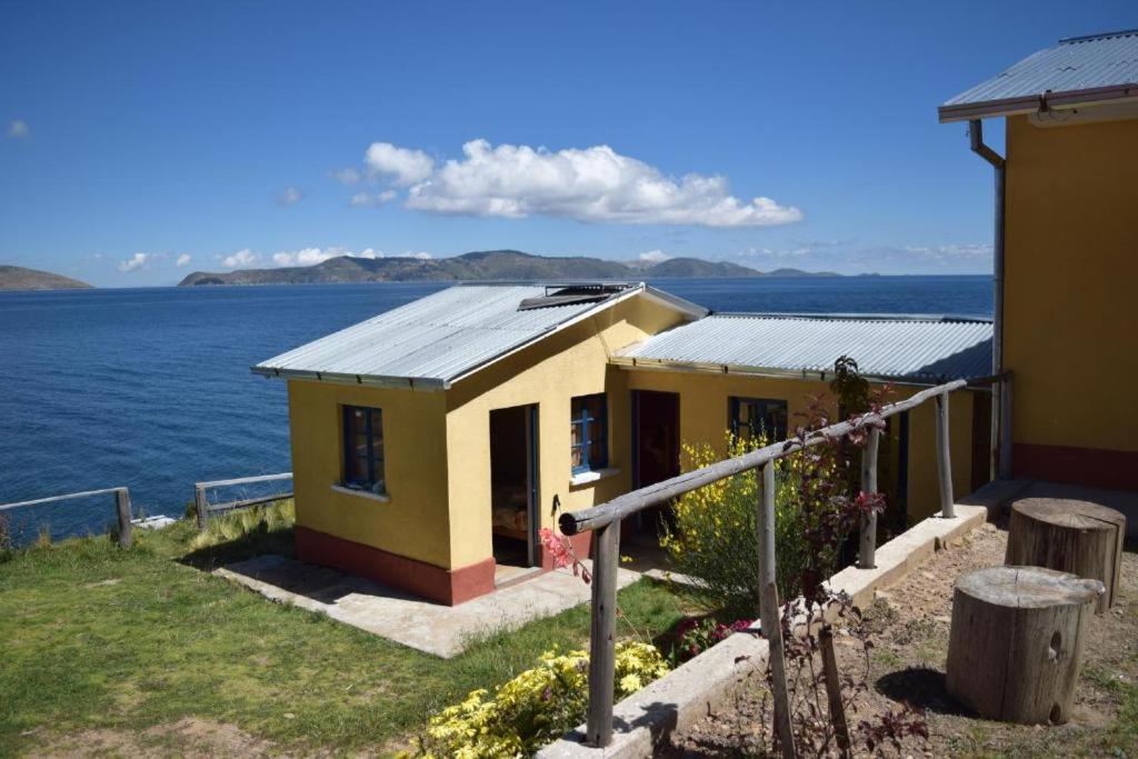 Hotel Hostal Luna Del Titikaka En Isla De La Luna Bolivia Zewnętrze zdjęcie